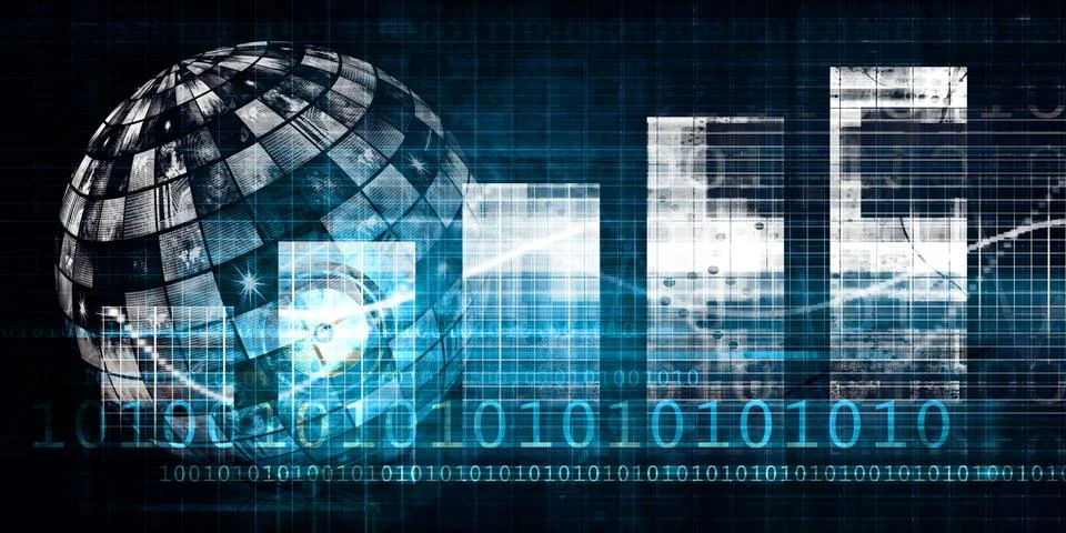 Data Integration Illustrazione stock