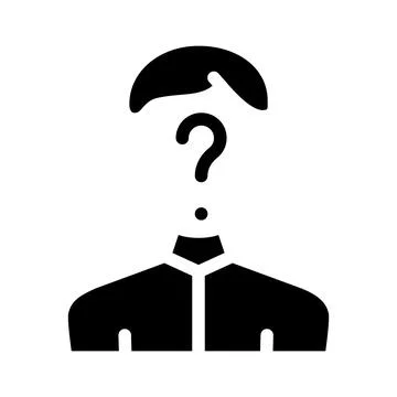 Data lack kyc glyph icon vector illustration 스톡 일러스트