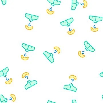 Data lack kyc vector seamless pattern Stock Illustration