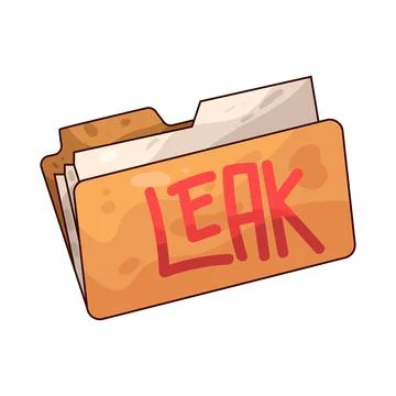 Data Leak illustration イラスト素材