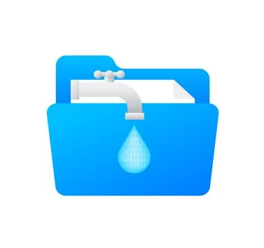 Data leaks, Cloud hacking. Data hack problem. Vector stock illustration. Illustrazione stock