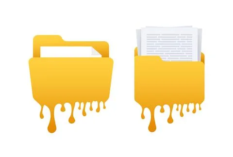 Data leaks, Cloud hacking. Data hack problem. Vector stock illustration. Stock-Illustration