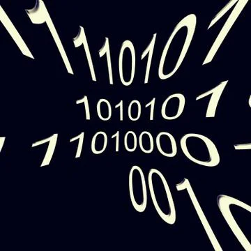 Data life Stock Illustration