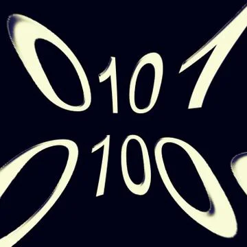 Data life Stock Illustration