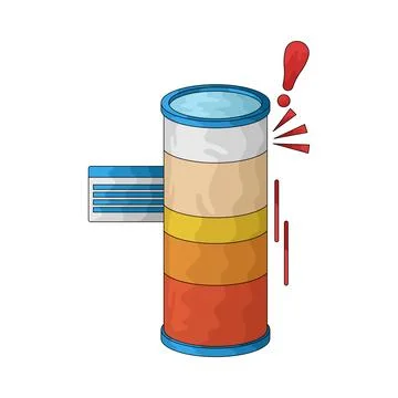 Data limit illustration Stock Illustration