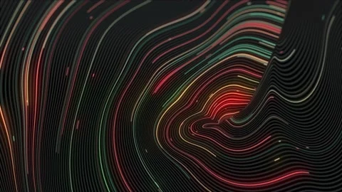 Data Line 07 Video stock 153948190