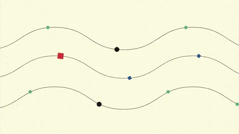 Data Lines 4 Stock Footage 252095747