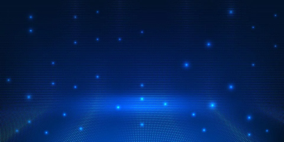 Data Lines Network Background, Digital Data Transmission, Abstract Technolo.. Stock Illustration