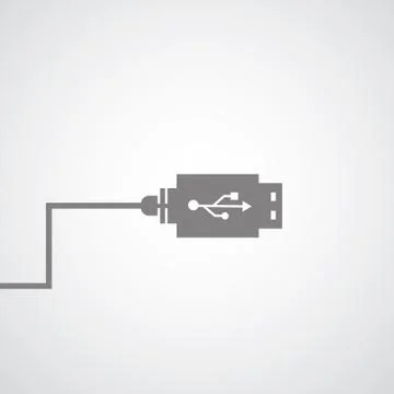 Data link connector Stock Illustration