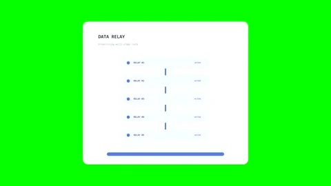 Data loading interface screen animation Stock Footage 346981848