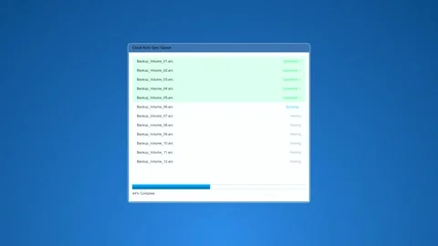 Data loading interface screen stock footage Stock Footage 347013341