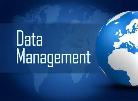 Data management Stockillustratie