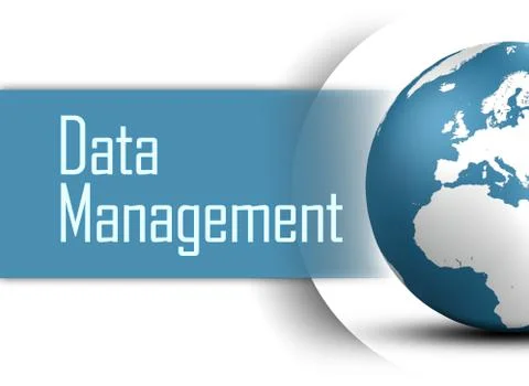 Data management Stock Illustration