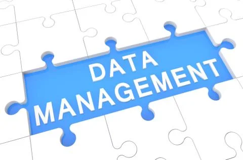 Data management Stock Illustration