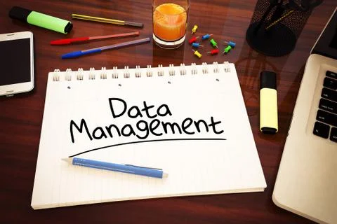 Data Management Stock Illustration