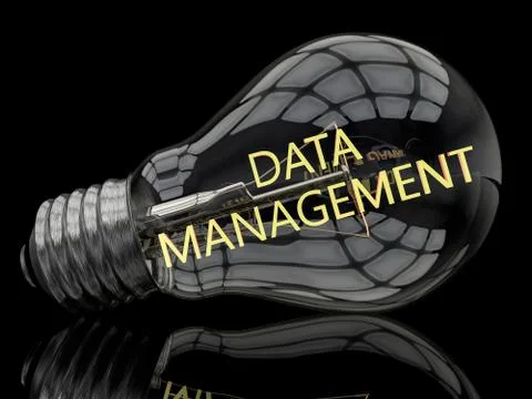 Data Management Stock Illustration