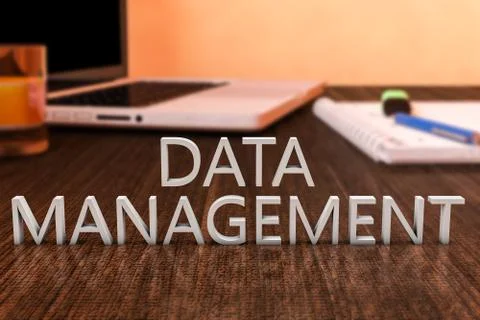 Data Management Stock Illustration