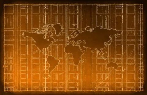 Data Management Stock Illustration