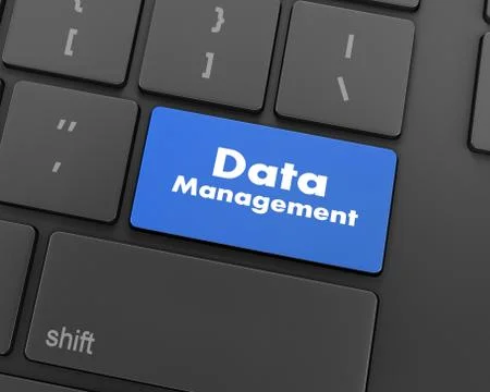 Data Management Stock Illustration