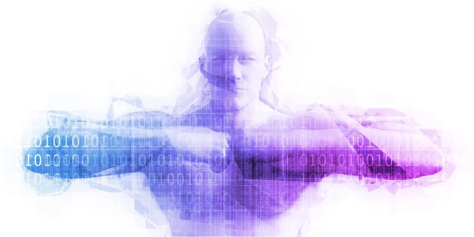 Data Management Illustrazione stock