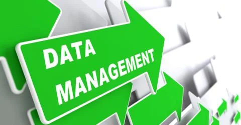 Data Management. Internet Concept. Stock Illustration