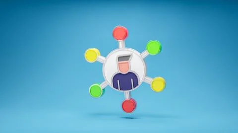 Data Management System, marketing flow, business analytics concept, business  스톡 일러스트