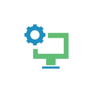 Data management vector icon design template 스톡 일러스트