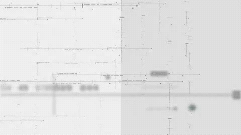 Data Matrix Artificial Intelligence Neural Networks - 5G Concept Vídeos de archivo 147710574
