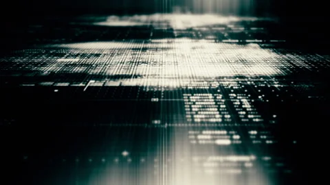Data Matrix Display, Dynamic Information Network Simulation Видео 260925507