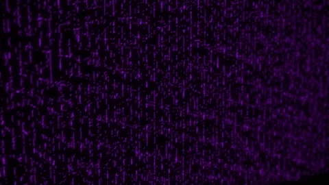 Data matrix modern motion background loop purple Stock Footage 133101820
