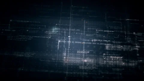 Data Matrix Nexus Advanced Simulation UI Background Видео 245049942