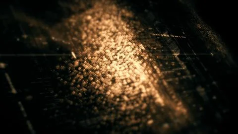 Data Matrix Nexus Advanced Simulation UI Background イラスト素材