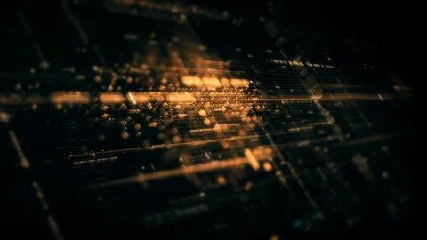 Data Matrix Nexus Advanced Simulation UI Background イラスト素材