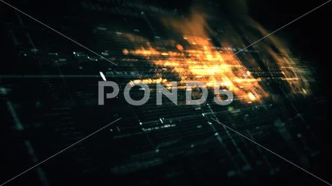Data Matrix Nexus Advanced Simulation UI Background: Royalty Free ...