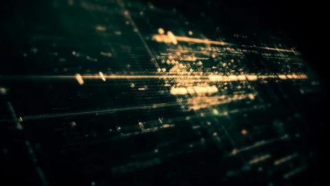 Data Matrix Nexus Advanced Simulation UI Background イラスト素材