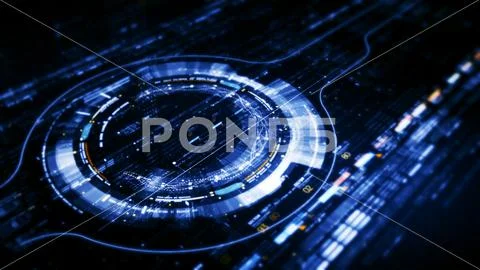 Data Matrix Nexus Advanced Simulation UI Background: Graphic #249985377