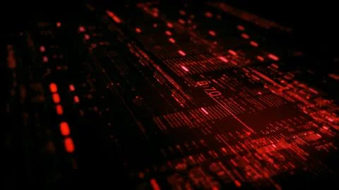 Data Matrix Nexus Advanced Simulation UI Background イラスト素材