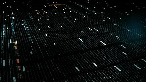 Data Matrix Nexus Advanced Simulation UI Background Stock Illustration