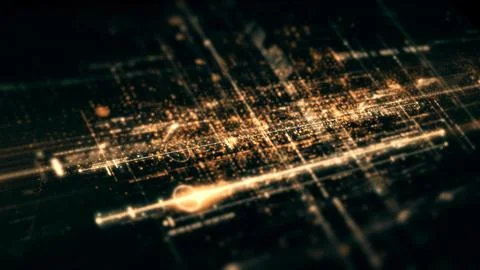 Data Matrix Nexus Advanced Simulation UI Background イラスト素材