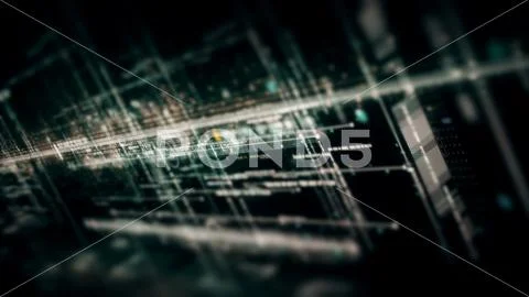 Data Matrix Nexus Advanced Simulation UI Background: Royalty Free ...