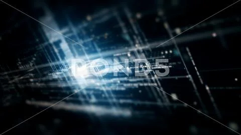 Data Matrix Nexus Advanced Simulation UI Background ~ Clip Art #249986011