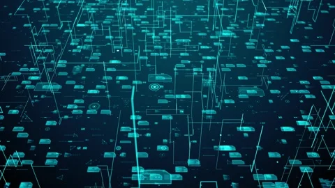 Data Mining Analytics Digital Information Technology Machine  Stock Footage 276949314