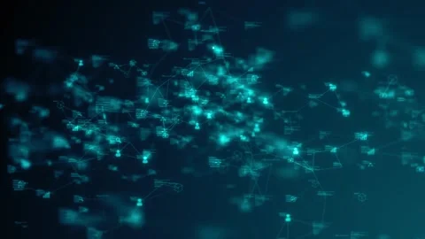 Data Mining Analytics Digital Information Technology Machine  Video stock 277864024