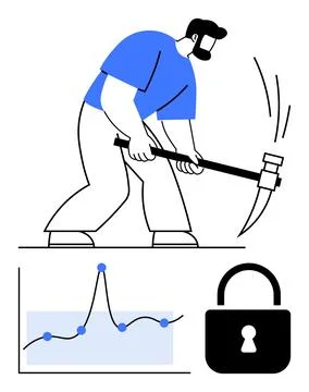 Data Mining and Security Concept with Analytics and Protection Elements 库存插图