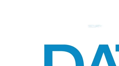 Data mining animated word cloud, text design animation. Kinetic typography. Stock Footage 74215142