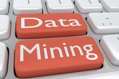 Data Mining concept Stock Illustration