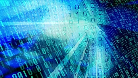 Data mining, data science, and algorithmic learning are the backbone of ai Stock Footage 242858611