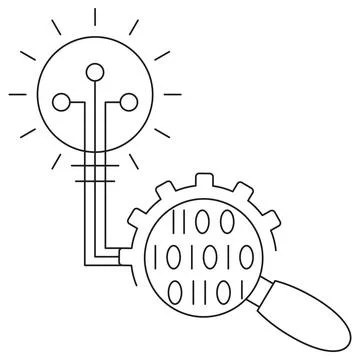 Data Mining icon イラスト素材