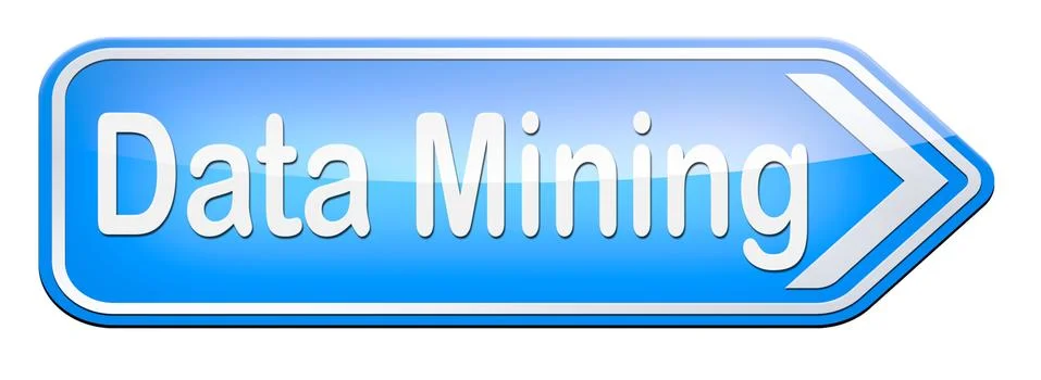 Data mining Stock Illustration