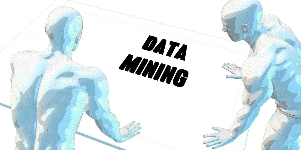 Data Mining Stockillustratie